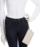 MICHAEL Michael Kors Jacquard Signature Double-Zip Wristlet (Natural/Cream)