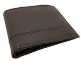 AVIMA Leather Men's Handcrafted Bi-Fold Wallet with Photo Window - Multiple Color Choices