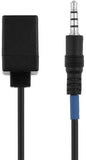 Premium Female RJ9 Headset Jack 3.5mm Plug Telephone Cable Female to Male Stereo Adapter Cable for iPhone Android or Other Smartphone Devices