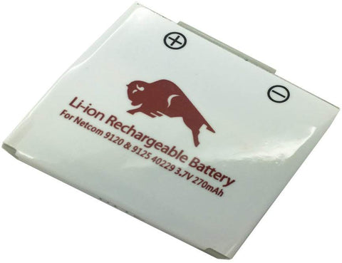 Premium GN9120 Battery - AvimaBasics - Compatible with Jabra GN Netcom 9120 & 9125 Part GN-14151-01 - AHB602823, SG081003 Wireless Headset - 270mAh, 3.7V, Lithium Polymer