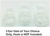 AvimaBasics Premium Replacement Eartips Ear Gels Compatible with Plantronics Voyager 3200 3240 Edge M70 M90 M95 M100 M155 M165 Discovery 925 975 Explorer 80 110 120 500 Bluetooth Headsets