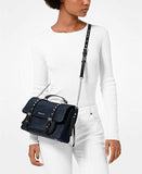 Michael Kors Leila Flap Small Messenger Crossbody - Admiral