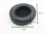 Kraken Pro v2 Earpads Repair Parts by Reki - Premium Replacement Protein Leather & Memory Foam Ear Pads Ear Cushion Pad Cover Compatible with Razer Kraken Pro V2 Gaming Headphone ONLY - Black