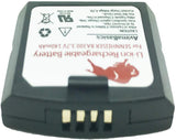 Premium Lithium Polymer Rechargeable Battery Compatible with Sennheiser BA300 Set 900, Set 840, Ri 900 (140mAh, 3.7V)
