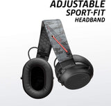 Plantronics BackBeat FIT 6100 Wireless Bluetooth Headphones, Sport, Sweatproof and Water-Resistant, Black