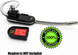 Savi Battery by AvimaBasics | Ultra Hi-Capacity Replacement Rechargeable 140mAh 3.7V Battery Compatible with Plantronics Savi W740 W745 CS540XD 84598-01 82742-01 Bluetooth Wireless Headsets