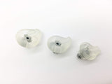 Premium Replacement Spare Eartips Earbuds Ear Gels for Plantronics Discovery 610 640 640E 645 645E 650 650E 655 655E 665 70385-01 Bluetooth Headsets - 3pcs Small Medium Large