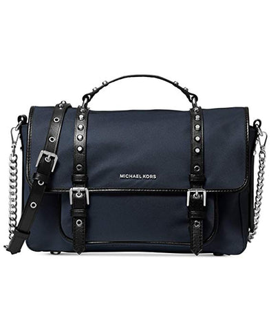 Michael Kors Leila Flap Small Messenger Crossbody - Admiral