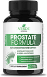 Verde Nutrition Prostate Supplements for Men - Bladder Control Pills Extra Strength Saw Palmetto Extract Promotes Healthy Urinary Flow & Bladder Function, DHT Blocker - Libido & Stamina Boost