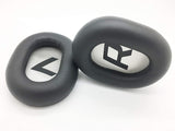 BackBeat PRO 2 Earpads by Reki | Pair of Replacement Memory Foam Cushioned Ear Pads with Soft Protein Leather Cover – Comfortable & Breathable Gray Noise Cancelling Headphone Accessories