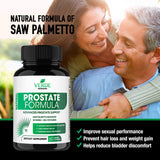 Verde Nutrition Prostate Supplements for Men - Bladder Control Pills Extra Strength Saw Palmetto Extract Promotes Healthy Urinary Flow & Bladder Function, DHT Blocker - Libido & Stamina Boost