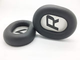 BackBeat PRO 2 Earpads by Reki | Pair of Replacement Memory Foam Cushioned Ear Pads with Soft Protein Leather Cover – Comfortable & Breathable Gray Noise Cancelling Headphone Accessories