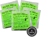 Premium Delicious 100% Natural Elk Sweet Pepper 2 OZ. Wild West Jerky