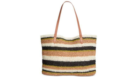 I.n.c. Tropical Straw Tote