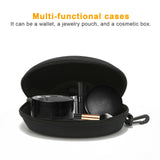 AVIMA Zipper Shell Sunglass Case for Sports Size Sunglasses and Safety Glasses