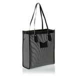Michael Kors Bay Large Text Print Tote - Black - NWT $278