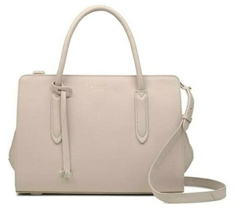 RADLEY London Liverpool Street Leather Medium Satchel Handbag Petal Pink